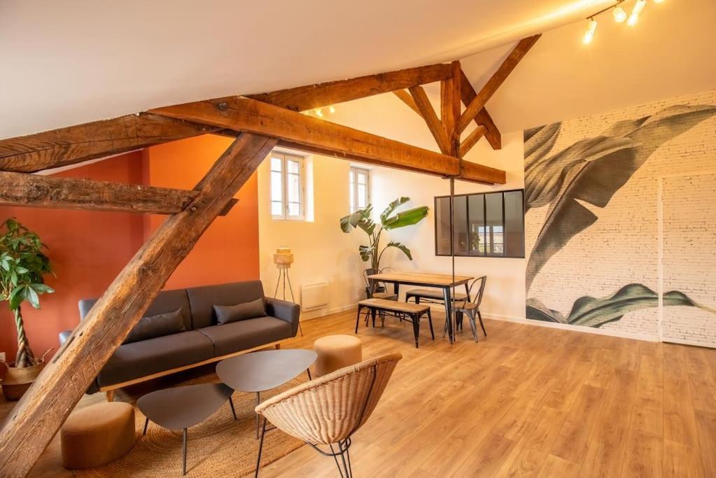 Loft Atelier Hyper Centre Albi Lejlighed Eksteriør billede